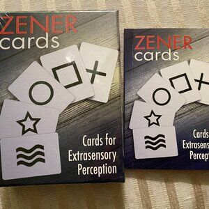DIY ZENER CARDS FOR EXTRASENSORY PERCEPTION